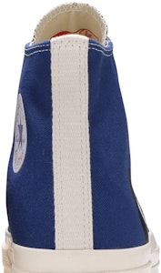 꼼 데 가르송 PLAY x 컨버스 척 70 하이 '블루 쿼츠' 171846C Sizing 꼼 데 가르송 PLAY x 컨버스 척 70 하이 '블루 쿼츠' 171846C