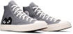 Comme des Garçons PLAY x Converse Chuck 70 High 'Kelabu Steel' 171847C