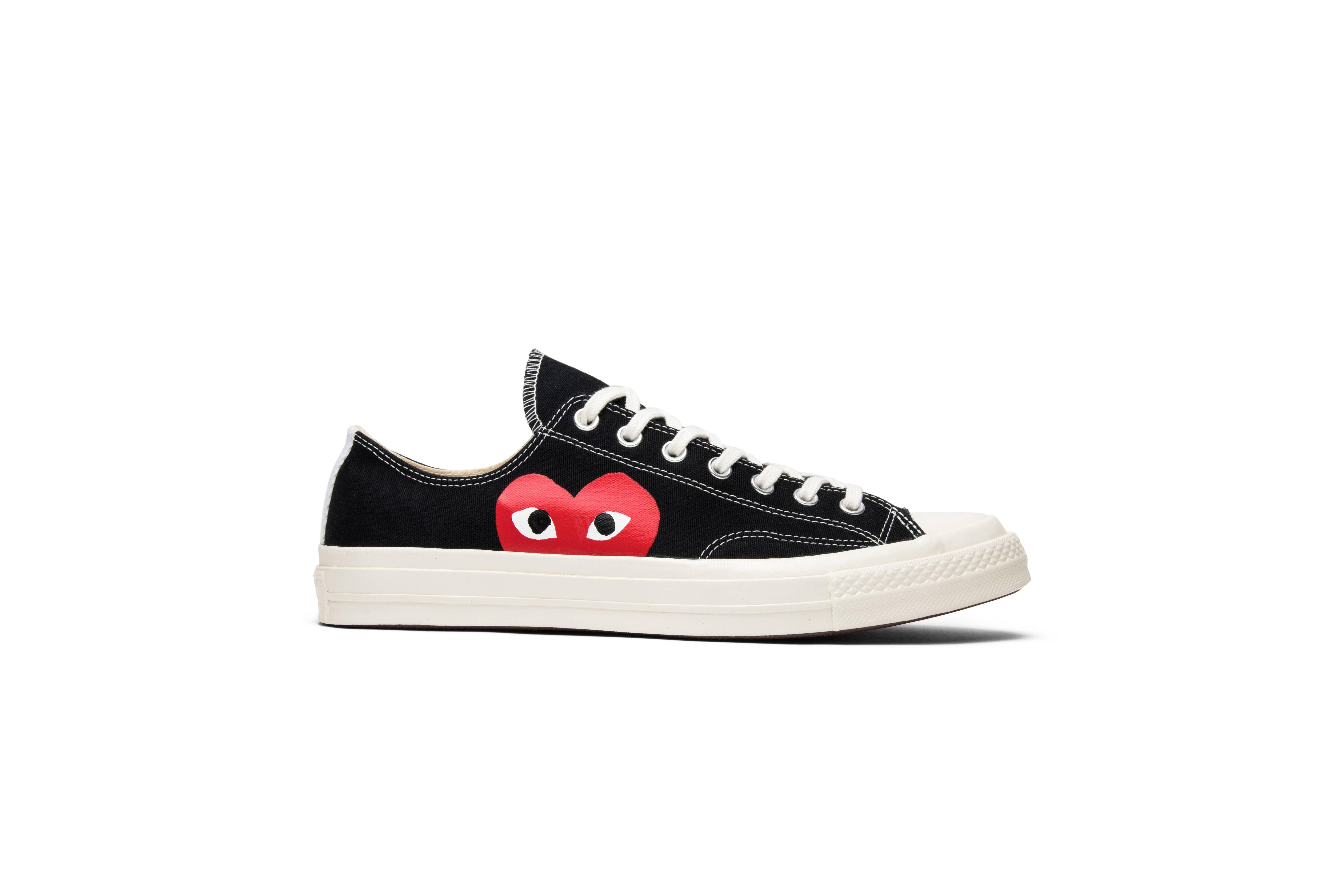 Comme des Garçons Play x Converse Chuck 70 Low 'Black White' 150206C