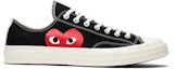Buy Comme des Garçons Play x Converse Chuck 70 Low ‘Hitam Putih’ 150206C