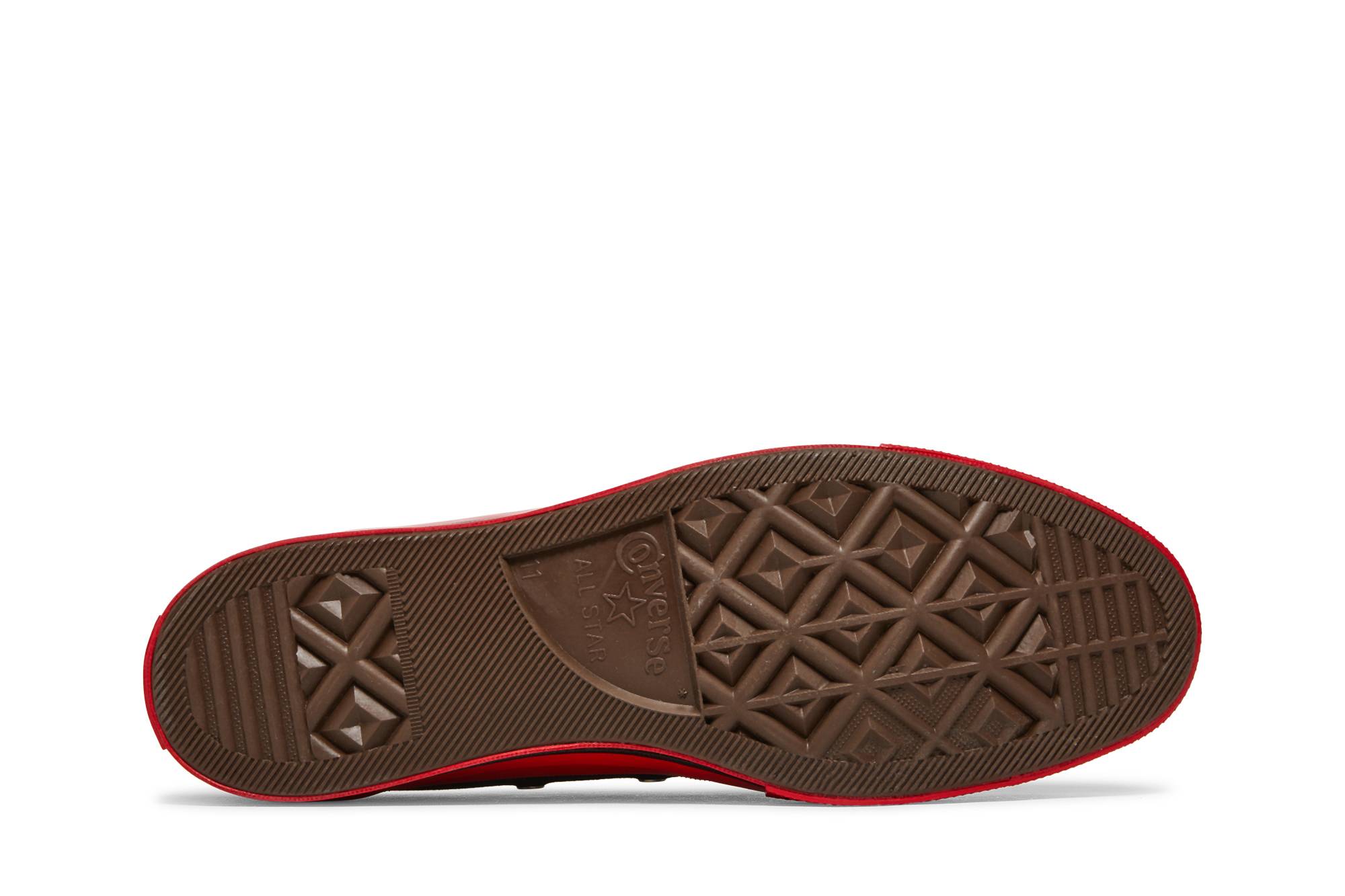 Shop Comme des Garçons PLAY x Converse Chuck 70 低筒 '黑紅' A01795C