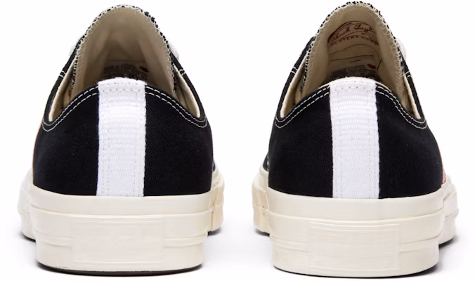 Comme des Garçons Play x Converse Chuck 70 低筒 '黑白' 版 150206C Sizing Comme des Garçons Play x Converse Chuck 70 低筒 '黑白' 版 150206C