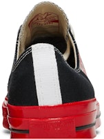 Sizing Comme des Garçons PLAY x Converse Chuck 70 低筒 '黑紅' A01795C