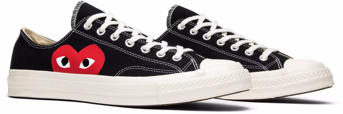 Comme des Garçons Play x Converse Chuck 70 低筒 '黑白' 版 150206C 1