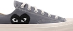 Order Comme des Garçons PLAY x Converse Chuck 70 Low 'Kelabu Besi' 171849C