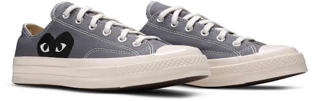 Comme des Garçons PLAY x Converse Chuck 70 Low 'Abu-abu Baja' 171849C Cheap Comme des Garçons PLAY x Converse Chuck 70 Low 'Abu-abu Baja' 171849C