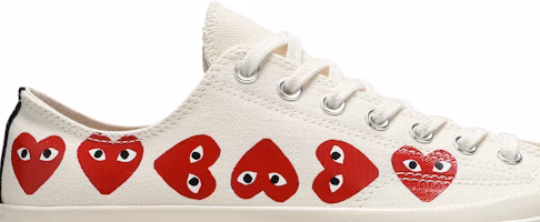 川久保玲Play x Converse Chuck 70低筒'Multi Heart'聯名款 162975C Order 川久保玲Play x Converse Chuck 70低筒'Multi Heart'聯名款 162975C