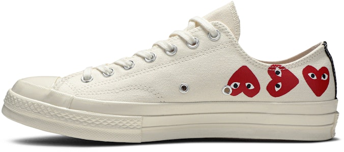 川久保玲Play x Converse Chuck 70低筒'Multi Heart'聯名款 162975C Lookbook 川久保玲Play x Converse Chuck 70低筒'Multi Heart'聯名款 162975C