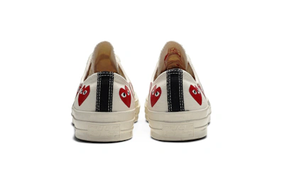 Comme des Garçons Play x Converse Chuck 70 Low Top 'Multi Heart'
