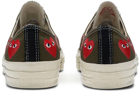 Comme des Garçons PLAY x Converse Chuck 70 低筒「多重愛心」162976C Details for Comme des Garçons PLAY x Converse Chuck 70 低筒「多重愛心」162976C