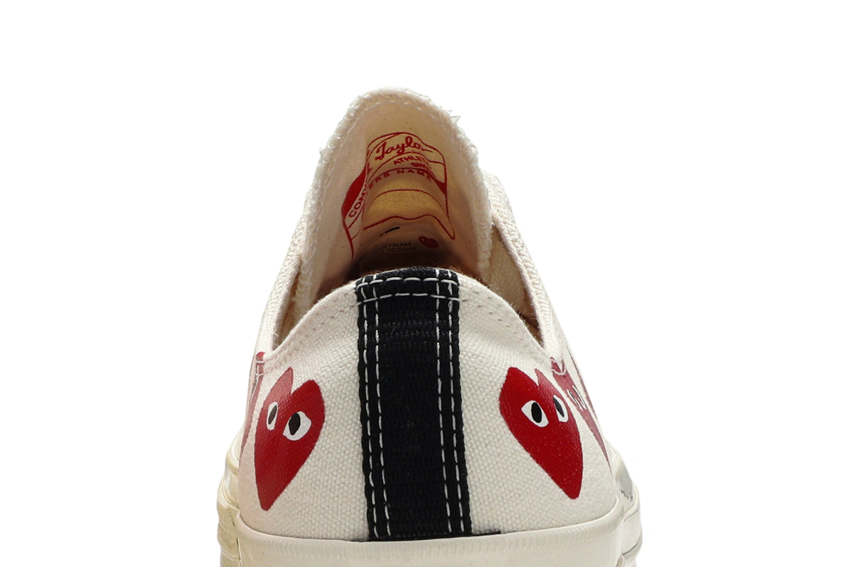 Comme des Garçons Play x Converse Chuck 70 Low Top 'Multi Heart'