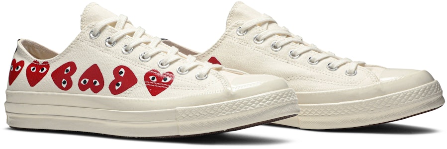 川久保玲Play x Converse Chuck 70低筒'Multi Heart'聯名款 162975C Cheap 川久保玲Play x Converse Chuck 70低筒'Multi Heart'聯名款 162975C