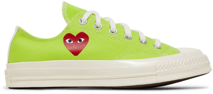 Comme des Garçons PLAY x Converse Chuck Taylor All-Star '70 Low 'Bright Green' 168302C Buy Comme des Garçons PLAY x Converse Chuck Taylor All-Star '70 Low 'Bright Green' 168302C