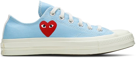 Comme des Garçons PLAY x Converse Chuck Taylor All-Star '70 Low 'Bright Blue' 168303C Comme des Garçons PLAY x Converse Chuck Taylor All-Star '70 Low 'Bright Blue' 168303C