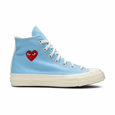 CDG PLAY Converse Chuck Taylor All-Star '70 High 'Bright Blue'