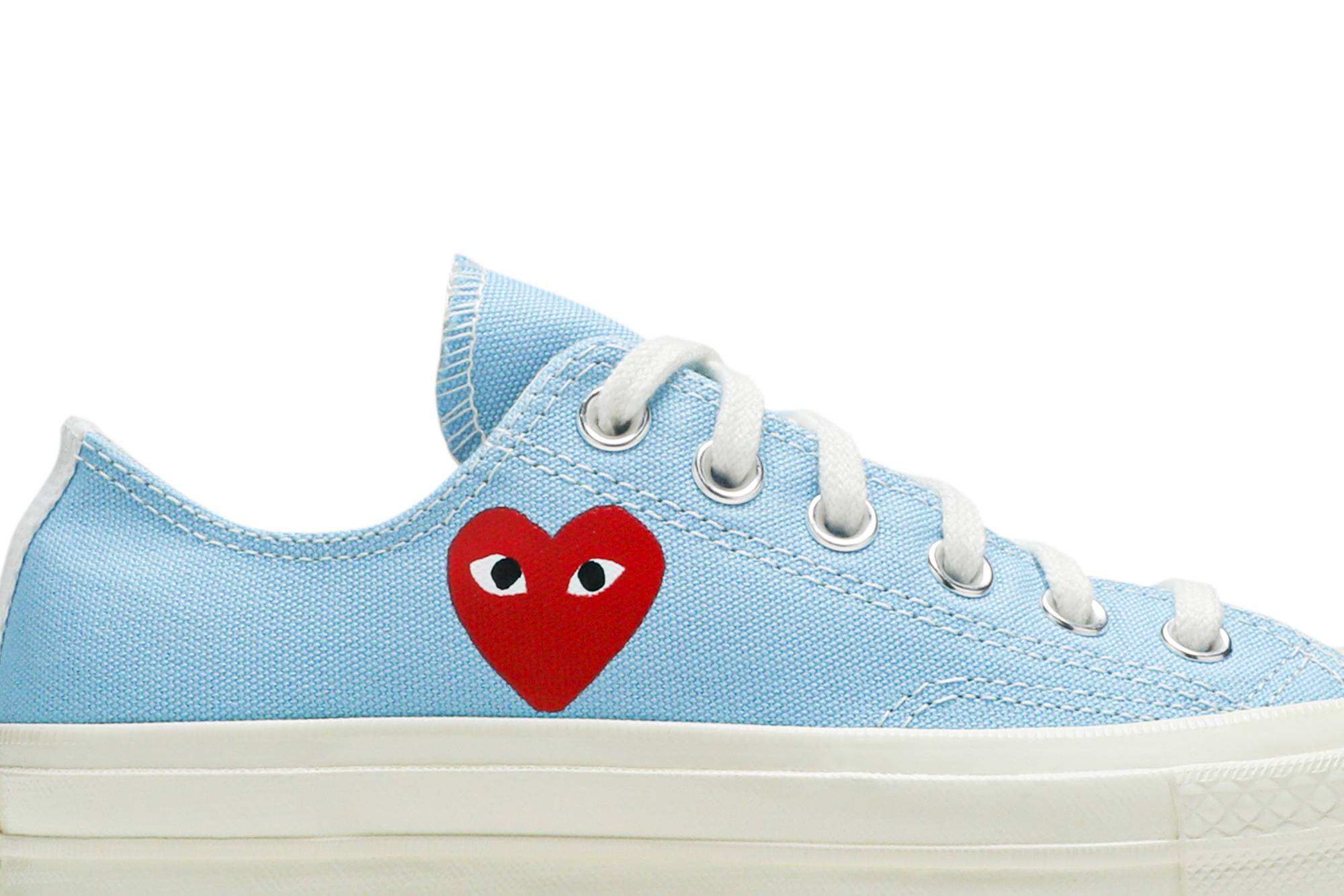 Order Comme des Garçons PLAY x Converse Chuck Taylor All-Star '70 Low 'Azul Brillante' 168303C