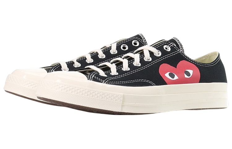 Lookbook Comme des Garçons PLAY x Converse Chuck Taylor All-Star '70 Low Estampado 'Negro' 150206C-AOPB