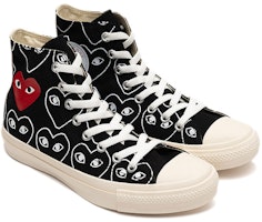 꼼데가르송 PLAY x 컨버스 척테일러 올스타 '70 하이 올오버 프린트 '블랙' 168982C Lookbook 꼼데가르송 PLAY x 컨버스 척테일러 올스타 '70 하이 올오버 프린트 '블랙' 168982C