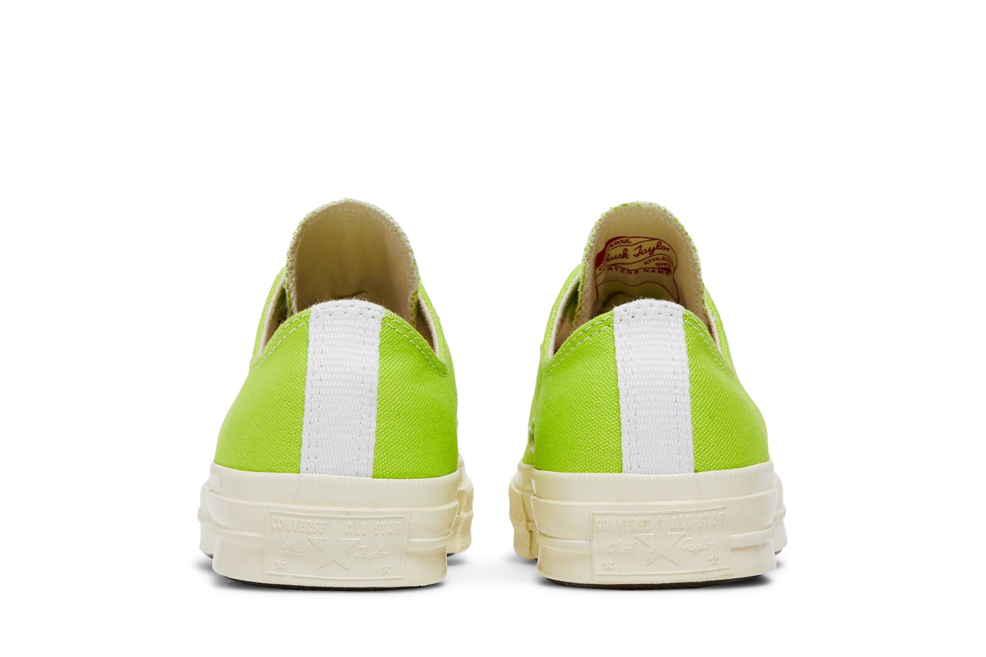 Details for Comme des Garçons PLAY x Converse Chuck Taylor All-Star '70 Low 'Verde Brillante' 168302C