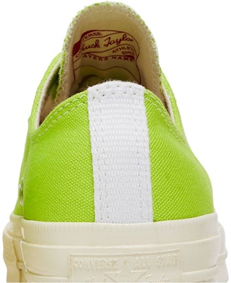 Comme des Garçons PLAY x Converse Chuck Taylor All-Star '70 Low 'Bright Green' 168302C Sizing Comme des Garçons PLAY x Converse Chuck Taylor All-Star '70 Low 'Bright Green' 168302C