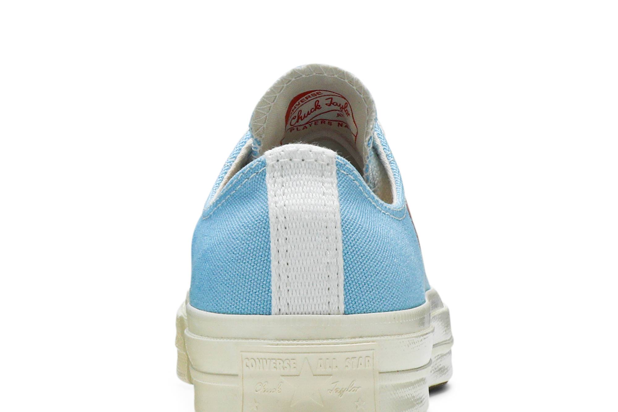 Sizing Comme des Garçons PLAY x Converse Chuck Taylor All-Star '70 Low 'Azul Brillante' 168303C