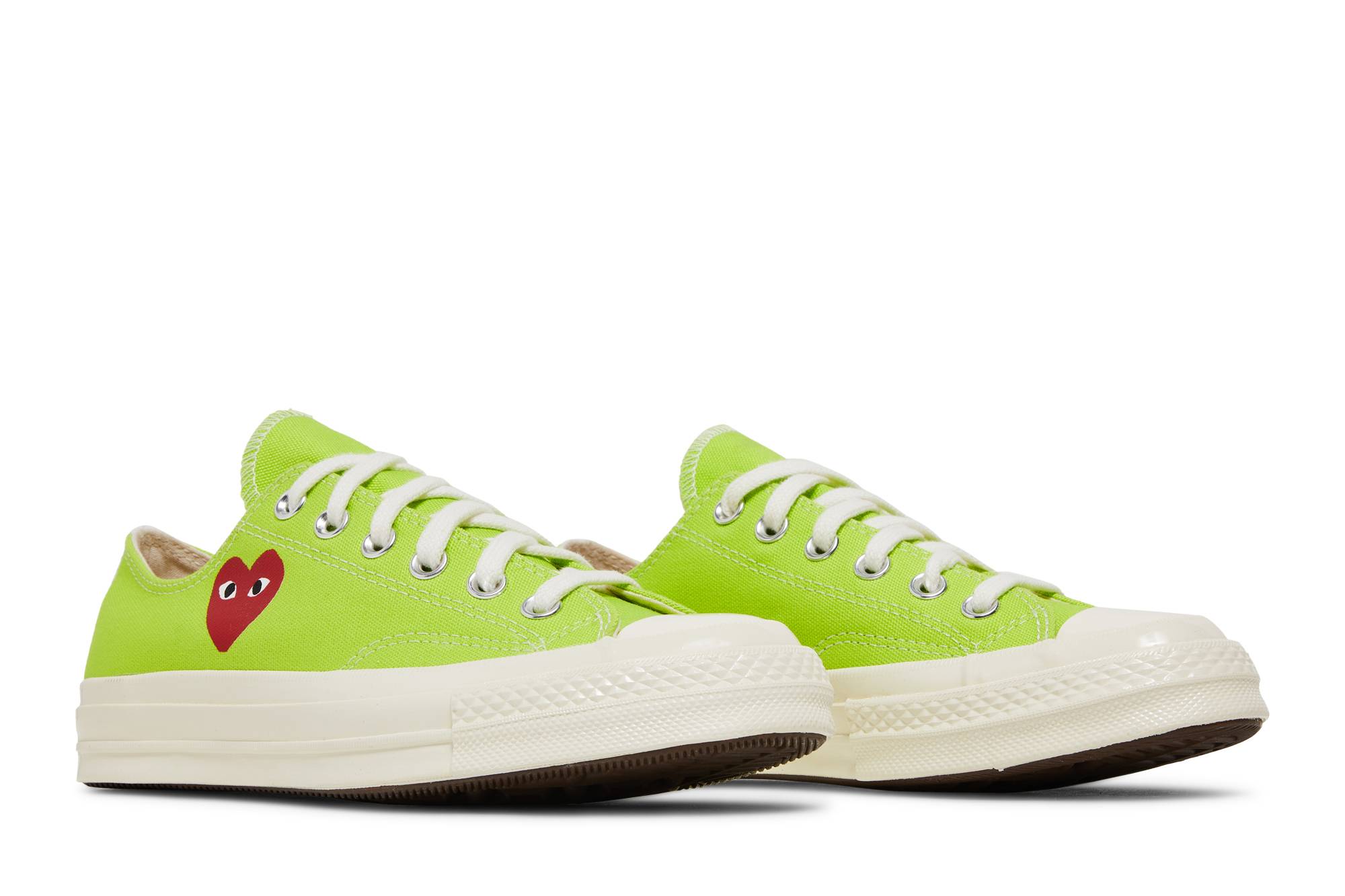 Cheap Comme des Garçons PLAY x Converse Chuck Taylor All-Star '70 Low 'Verde Brillante' 168302C