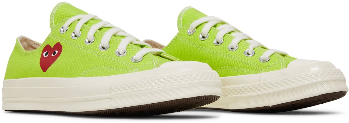 Comme des Garçons PLAY x Converse Chuck Taylor All-Star '70 Low 'Bright Green' 168302C Cheap Comme des Garçons PLAY x Converse Chuck Taylor All-Star '70 Low 'Bright Green' 168302C