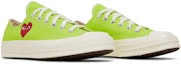 Cheap 川久保玲 PLAY x Converse Chuck Taylor 1970s 低帮 '亮绿色' 168302C