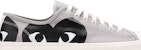 Comme des Garçons PLAY x Converse Jack Purcell 'Drizzle Black' Hitam Kelabu 171259C