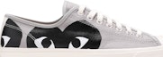 Order Comme des Garçons PLAY x Converse Jack Purcell 'Drizzle Black' Hitam Kelabu 171259C