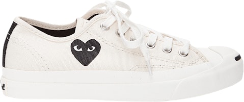 Comme des Garçons Play x Converse Jack Purcell Low 'Natural' 125098 Comme des Garçons Play x Converse Jack Purcell Low 'Natural' 125098