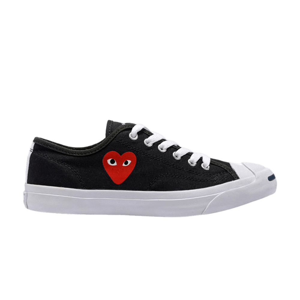 Comme des Garçons Play x Converse Jack Purcell Low 'Black' 125095