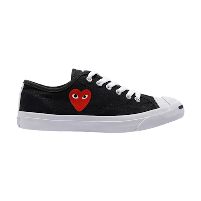 CDG Play Converse Jack Purcell Low 'Black'