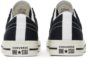 Comme des Garçons Play x Converse One Star「黑白」 A01791C Details for Comme des Garçons Play x Converse One Star「黑白」 A01791C