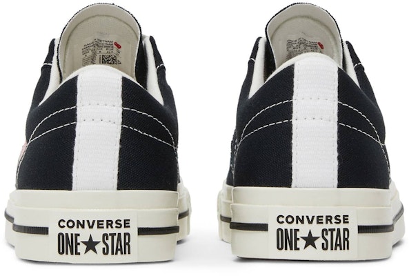 Comme des Garçons Play x Converse One Star 'Black White' A01791C Details for Comme des Garçons Play x Converse One Star 'Black White' A01791C