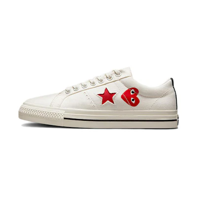 CDG Play Converse One Star 'Cloud Dancer'