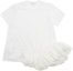Buy Comme des Garçons荷叶边底部T恤'白色' GH T002 051 WHIT