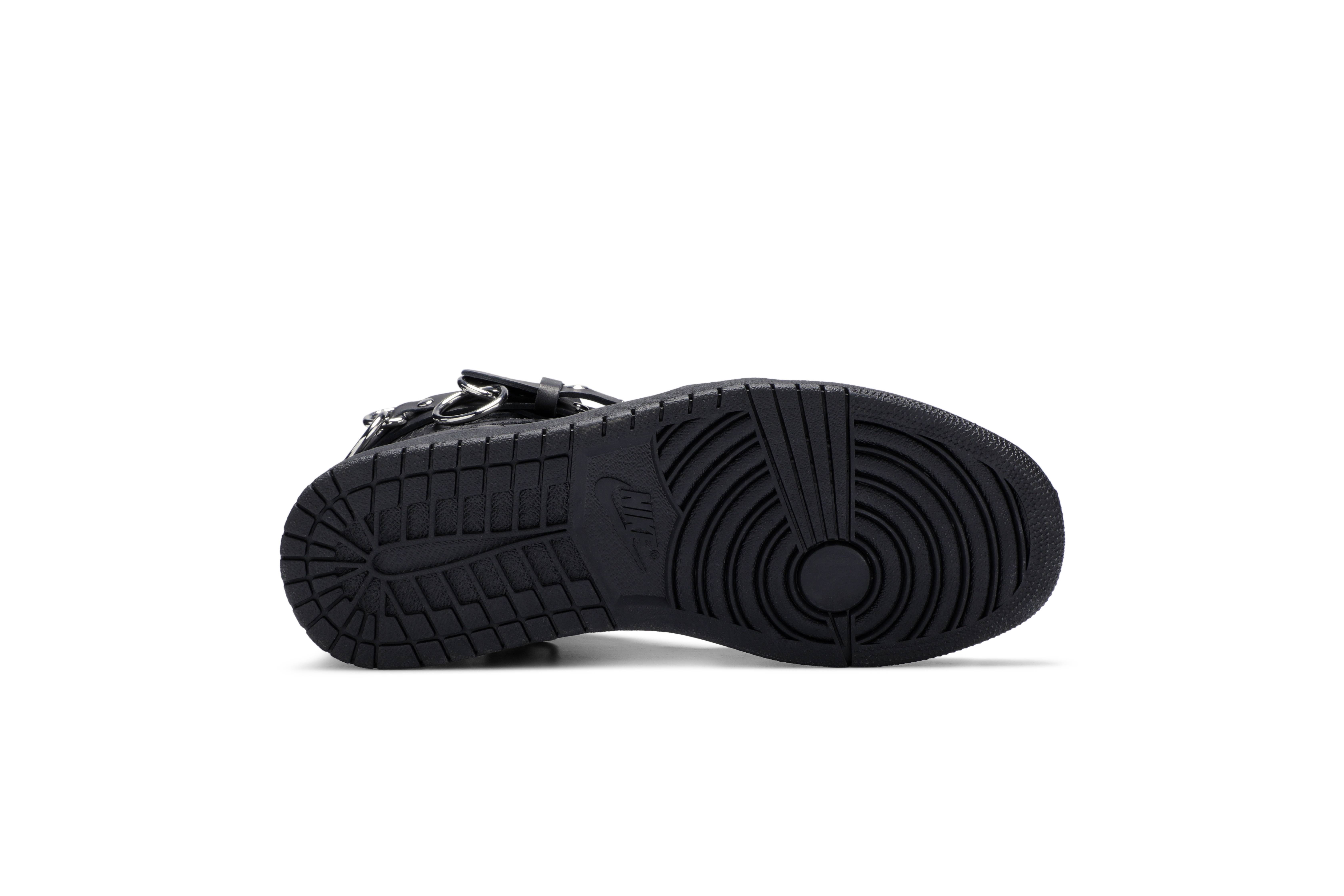 Shop 川久保玲 x Air Jordan 1 复刻扣带高帮'黑色' CN5738-001