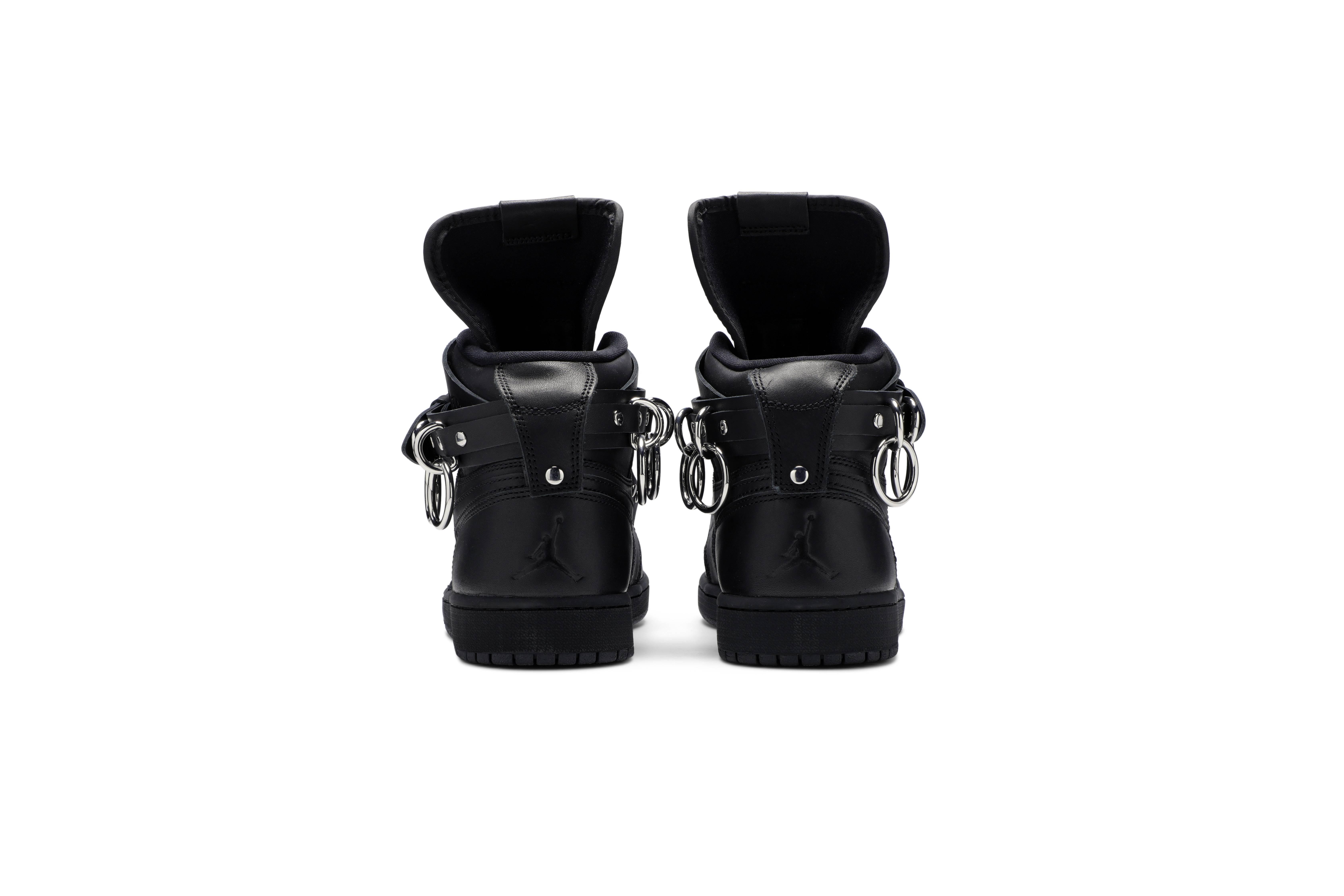 Details for 川久保玲 x Air Jordan 1 复刻扣带高帮'黑色' CN5738-001