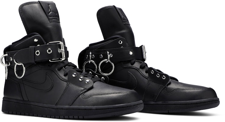 川久保玲 x Air Jordan 1 复刻扣带高帮'黑色' CN5738-001 Cheap 川久保玲 x Air Jordan 1 复刻扣带高帮'黑色' CN5738-001