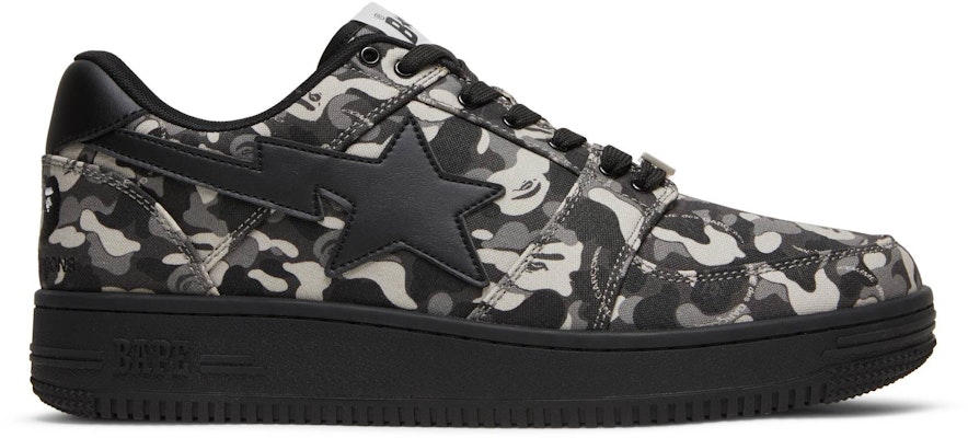 Comme des Garçons x BAPE Bapesta Low 'Camo Negro' BPCDG191-BLK Buy Comme des Garçons x BAPE Bapesta Low 'Camo Negro' BPCDG191-BLK