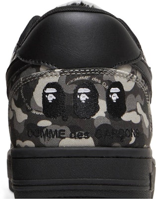 Comme des Garçons x BAPE Bapesta Low 'Camo Negro' BPCDG191-BLK Sizing Comme des Garçons x BAPE Bapesta Low 'Camo Negro' BPCDG191-BLK