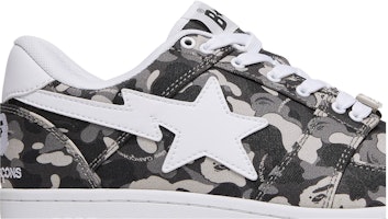 コムデギャルソン x BAPE ベイプスタ ロー "白カモ" BPCDG191-WHT Order コムデギャルソン x BAPE ベイプスタ ロー "白カモ" BPCDG191-WHT