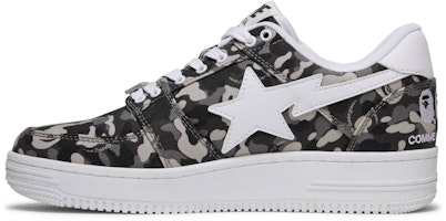 コムデギャルソン x BAPE ベイプスタ ロー "白カモ" BPCDG191-WHT Lookbook コムデギャルソン x BAPE ベイプスタ ロー "白カモ" BPCDG191-WHT