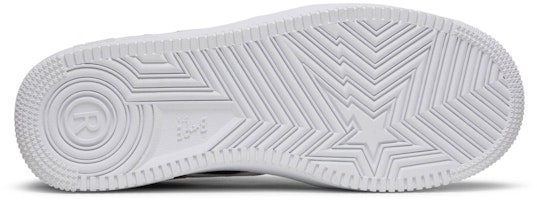 コムデギャルソン x BAPE ベイプスタ ロー "白カモ" BPCDG191-WHT Shop コムデギャルソン x BAPE ベイプスタ ロー "白カモ" BPCDG191-WHT