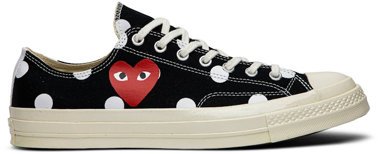 Comme des Garçons x Converse Chuck Taylor All Star 70 Low 'Polka Dot' Putih 157248C Buy Comme des Garçons x Converse Chuck Taylor All Star 70 Low 'Polka Dot' Putih 157248C