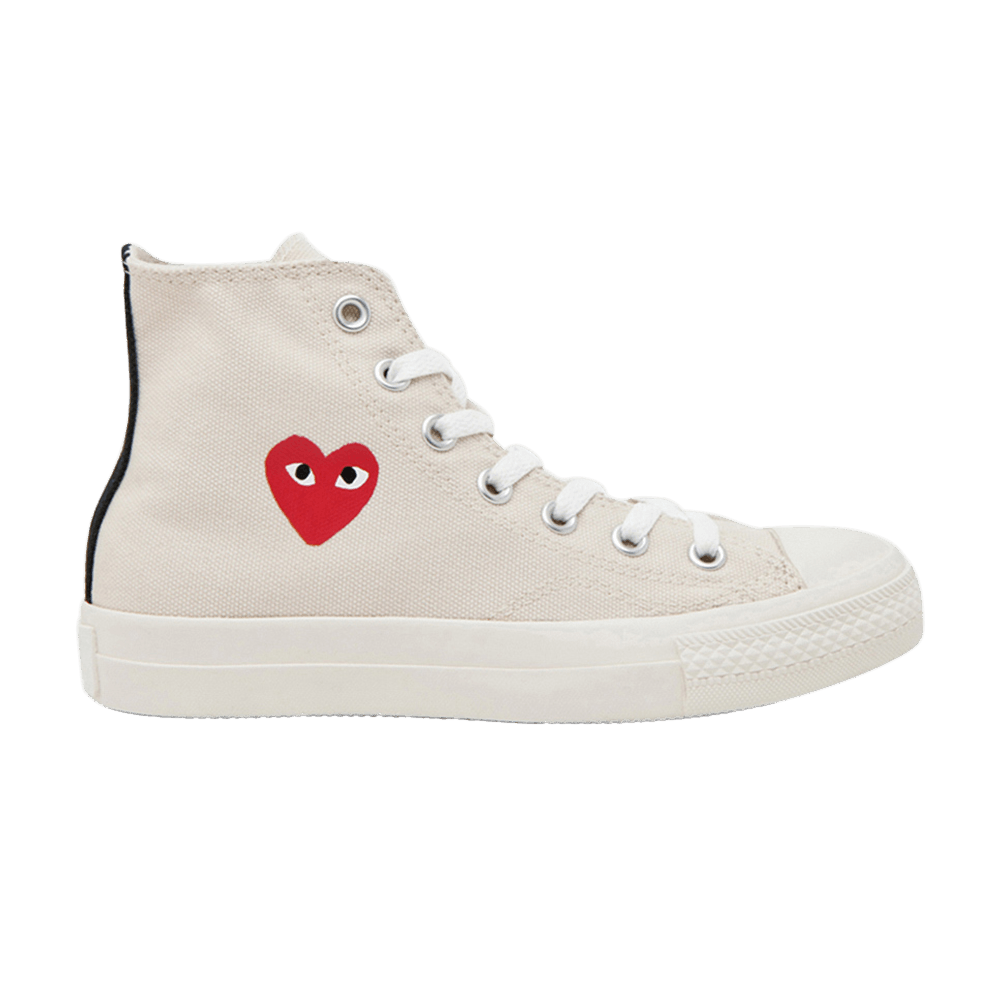 Buy 川久保玲 x 匡威 Chuck Taylor All Star 高筒 'Milk' 112856