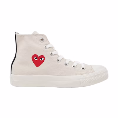 CDG Converse Chuck Taylor All Star Hi 'Milk'