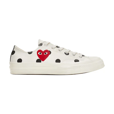 CDG Converse Chuck Taylor All Star 70 Low 'Polka Dot'