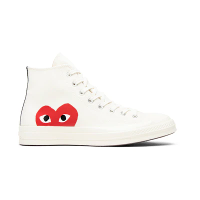 CDG Converse Chuck Taylor All Star Hi 'Milk'